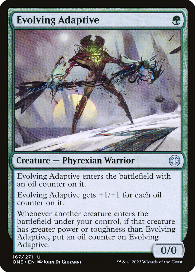 Evolving Adaptive [Phyrexia: All Will Be One] | Gaming Infinity