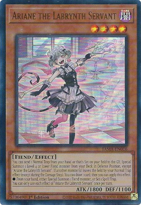 Ariane the Labrynth Servant [TAMA-EN016] Ultra Rare | Gaming Infinity