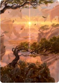 Windswept Heath Art Card [Zendikar Rising Art Series] | Gaming Infinity