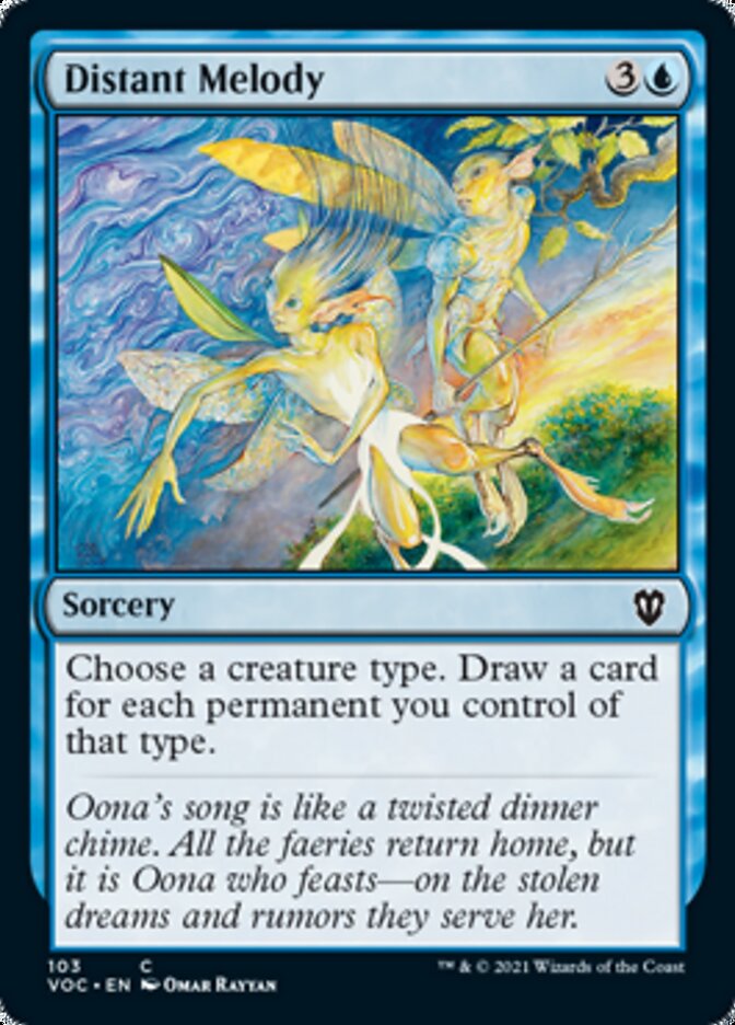 Distant Melody [Innistrad: Crimson Vow Commander] | Gaming Infinity
