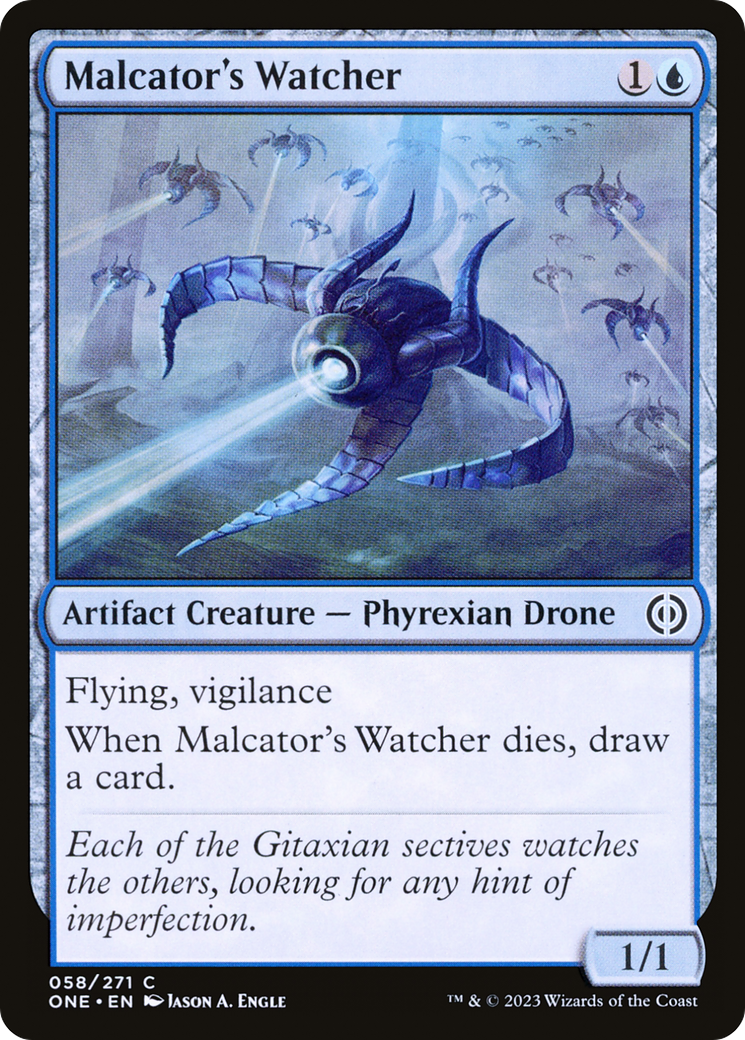 Malcator's Watcher [Phyrexia: All Will Be One] | Gaming Infinity