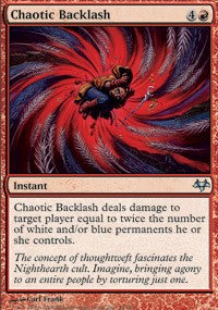 Chaotic Backlash [Eventide] | Gaming Infinity
