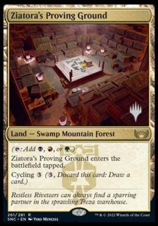 Ziatora's Proving Ground (Promo Pack) [Streets of New Capenna Promos] | Gaming Infinity