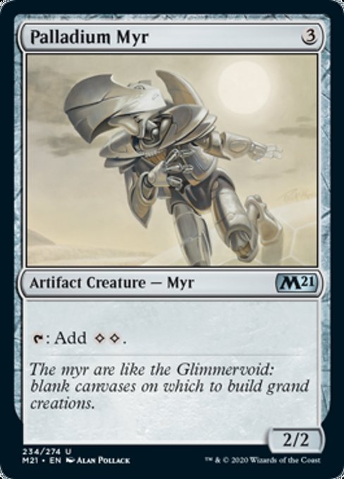 Palladium Myr [Core Set 2021] | Gaming Infinity