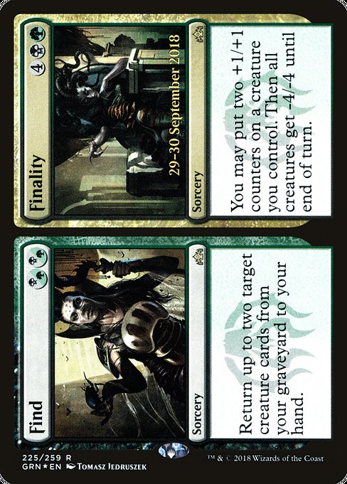 Find // Finality [Guilds of Ravnica Promos] | Gaming Infinity