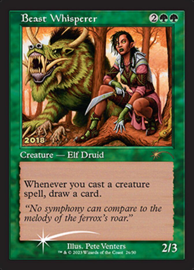 Beast Whisperer [30th Anniversary Promos] | Gaming Infinity