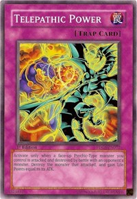 Telepathic Power [The Duelist Genesis] [TDGS-EN072] | Gaming Infinity