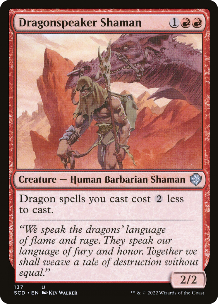 Dragonspeaker Shaman [Starter Commander Decks] | Gaming Infinity