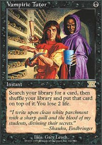 Vampiric Tutor [Classic Sixth Edition] | Gaming Infinity