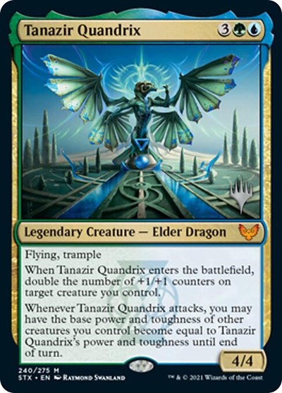 Tanazir Quandrix (Promo Pack) [Strixhaven: School of Mages Promos] | Gaming Infinity