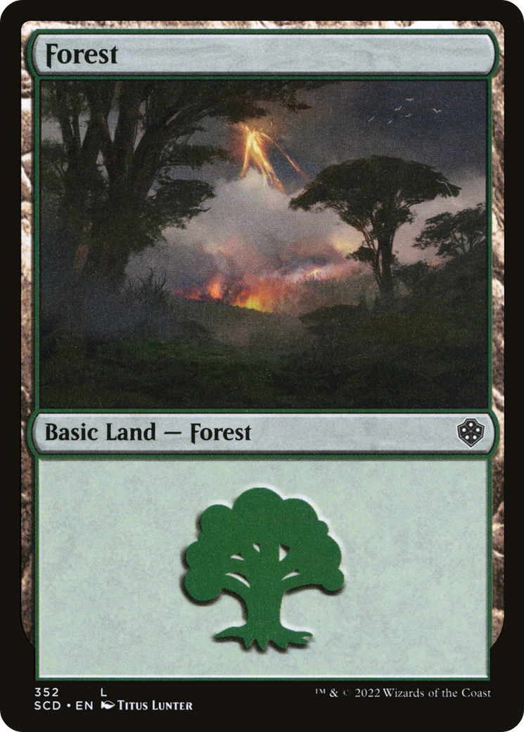 Forest (352) [Starter Commander Decks] | Gaming Infinity