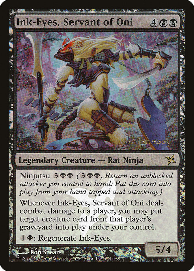 Ink-Eyes, Servant of Oni [Betrayers of Kamigawa Promos] | Gaming Infinity