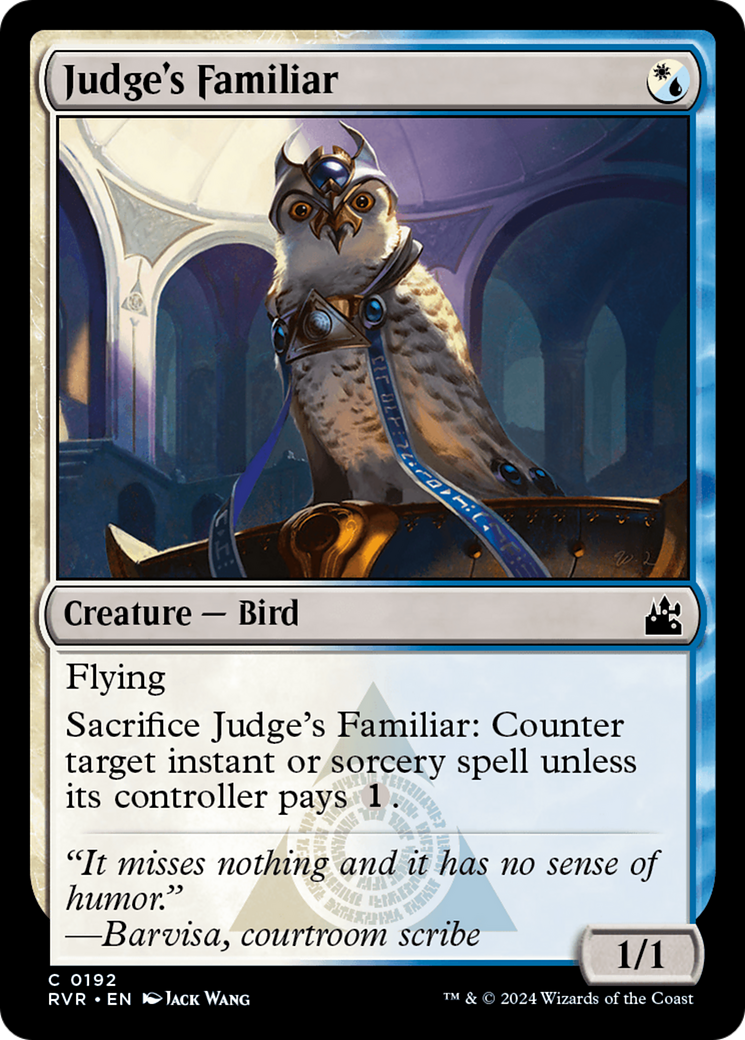 Judge's Familiar [Ravnica Remastered] | Gaming Infinity