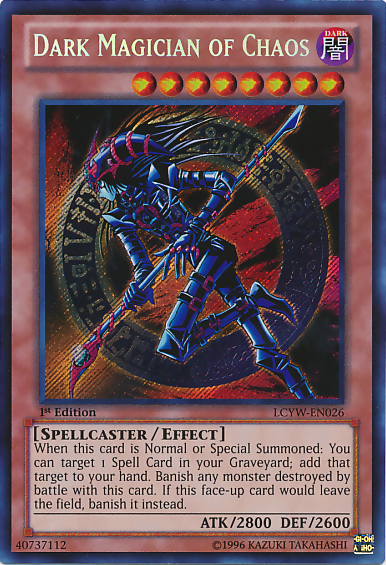 Dark Magician of Chaos [LCYW-EN026] Secret Rare | Gaming Infinity