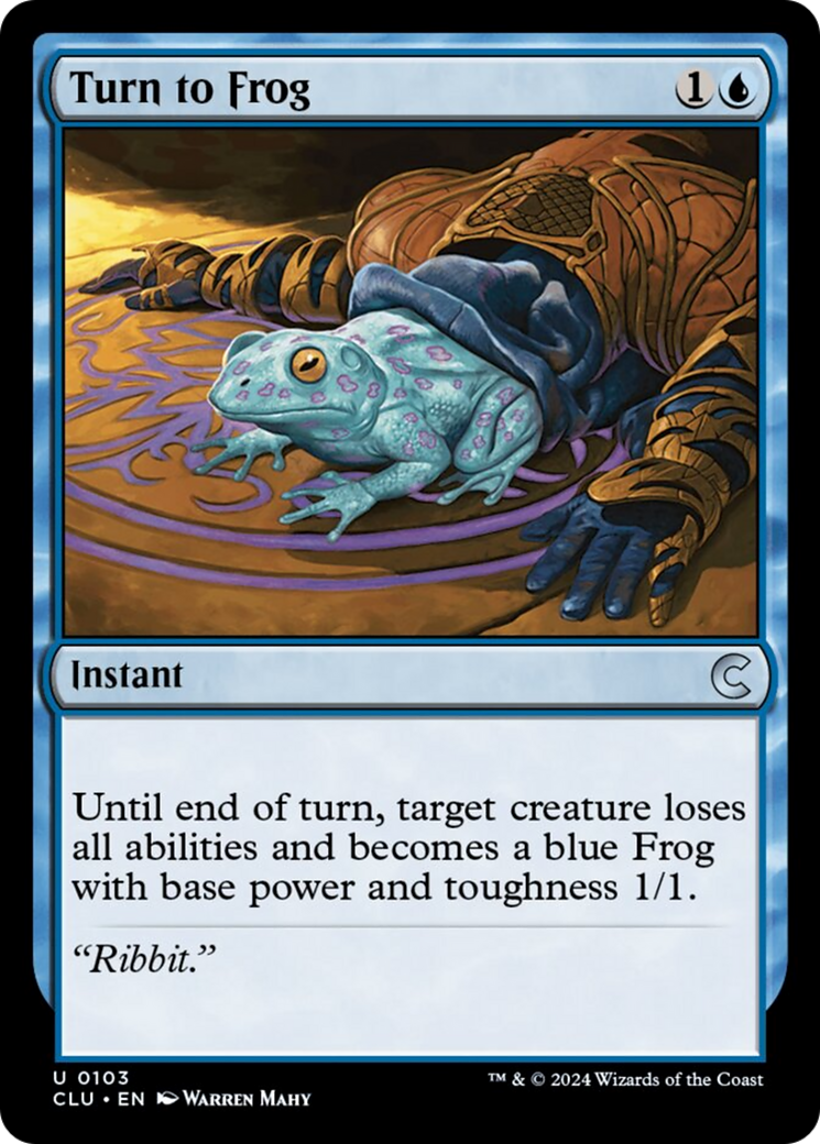 Turn to Frog [Ravnica: Clue Edition] | Gaming Infinity