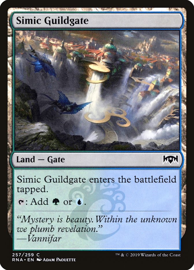 Simic Guildgate (257/259) [Ravnica Allegiance] | Gaming Infinity