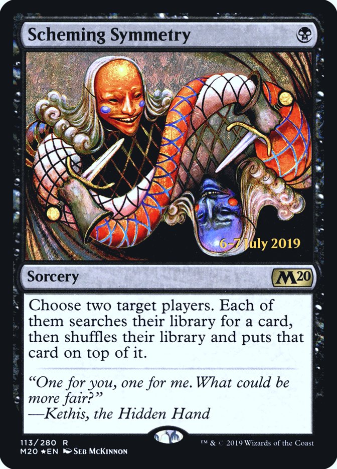 Scheming Symmetry  [Core Set 2020 Prerelease Promos] | Gaming Infinity