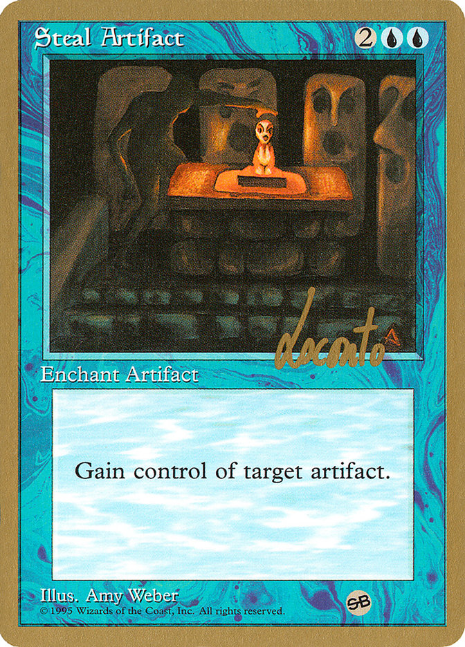 Steal Artifact (Michael Loconto) (SB) [Pro Tour Collector Set] | Gaming Infinity