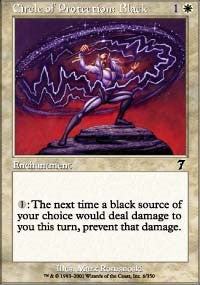 Circle of Protection: Black [Seventh Edition] | Gaming Infinity