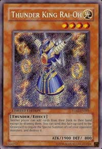 Thunder King Rai-Oh [Yu-Gi-Oh! GX Manga Promotional Cards] [YG02-EN001] | Gaming Infinity