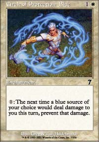 Circle of Protection: Blue [Seventh Edition] | Gaming Infinity