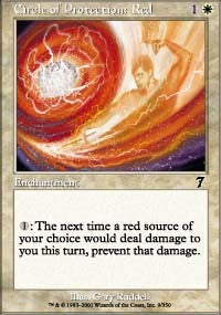 Circle of Protection: Red [Seventh Edition] | Gaming Infinity