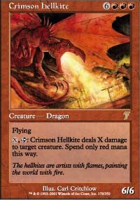 Crimson Hellkite [Seventh Edition] | Gaming Infinity
