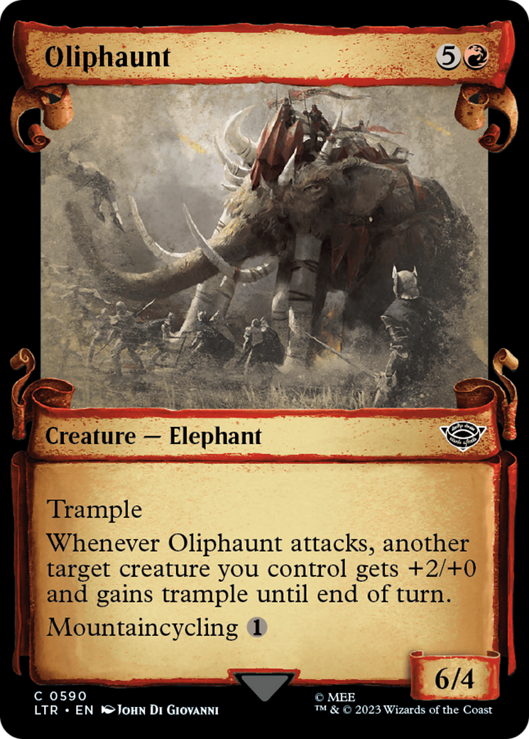 Oliphaunt [The Lord of the Rings: Tales of Middle-Earth Showcase Scrolls] | Gaming Infinity