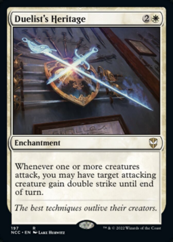 Duelist's Heritage [Streets of New Capenna Commander] | Gaming Infinity