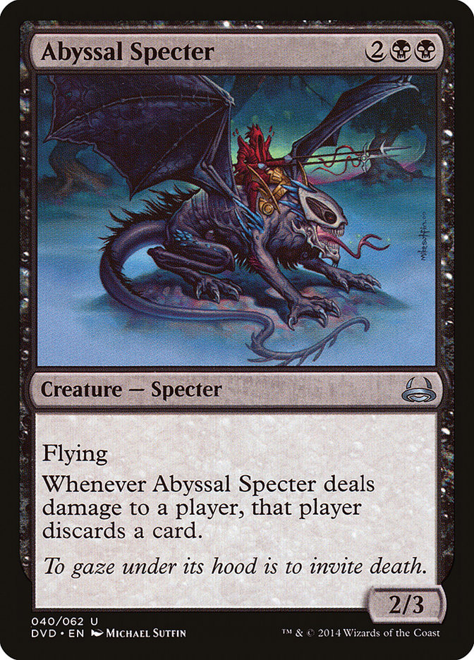 Abyssal Specter (Divine vs. Demonic) [Duel Decks Anthology] | Gaming Infinity