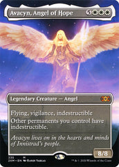 Avacyn, Angel of Hope (Borderless) [Double Masters] | Gaming Infinity