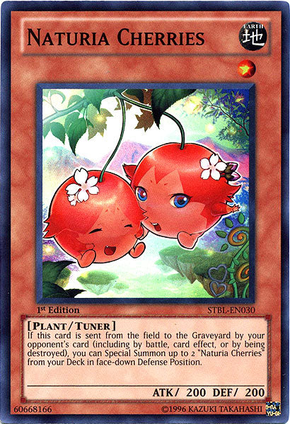 Naturia Cherries [STBL-EN030] Super Rare | Gaming Infinity