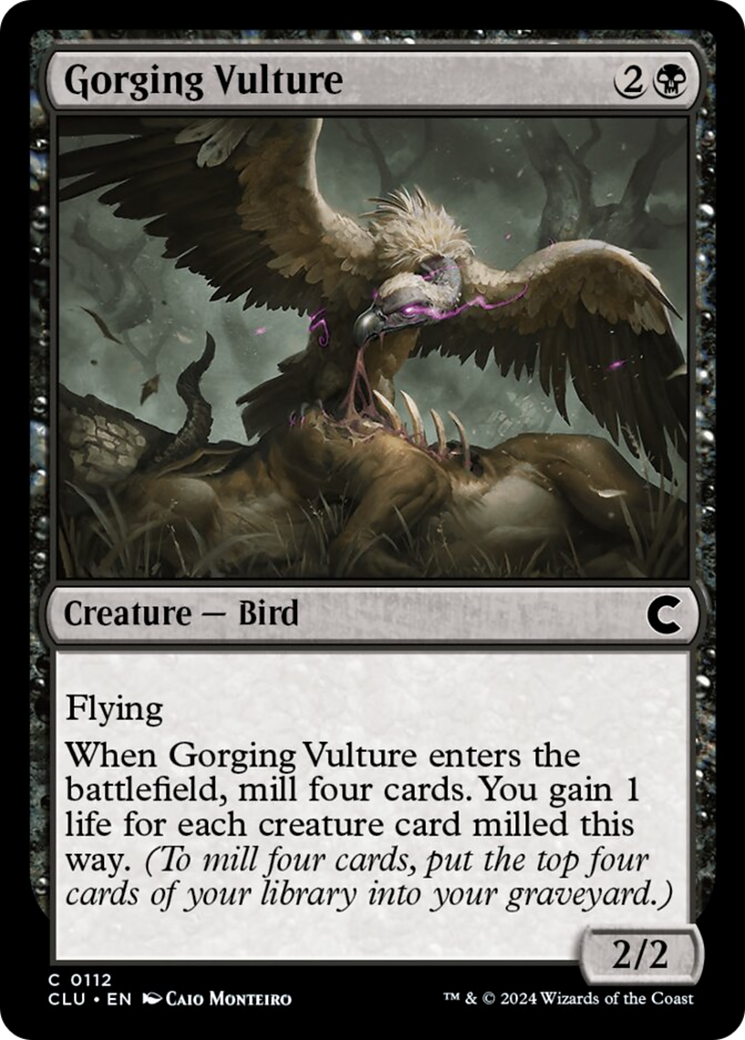 Gorging Vulture [Ravnica: Clue Edition] | Gaming Infinity