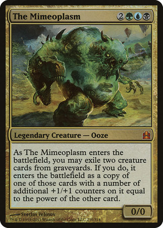 The Mimeoplasm (Oversized) [Commander 2011 Oversized] | Gaming Infinity