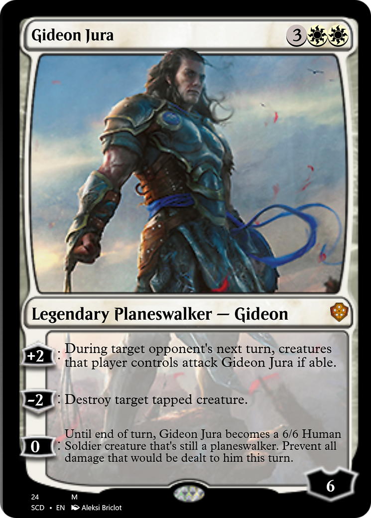 Gideon Jura [Starter Commander Decks] | Gaming Infinity