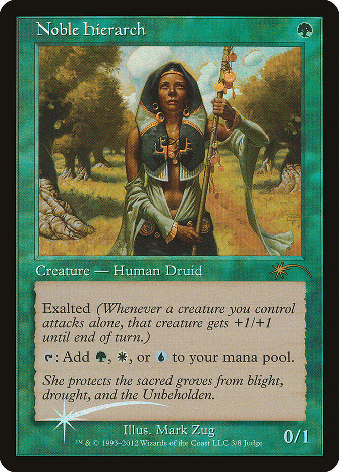 Noble Hierarch [Judge Gift Cards 2012] | Gaming Infinity