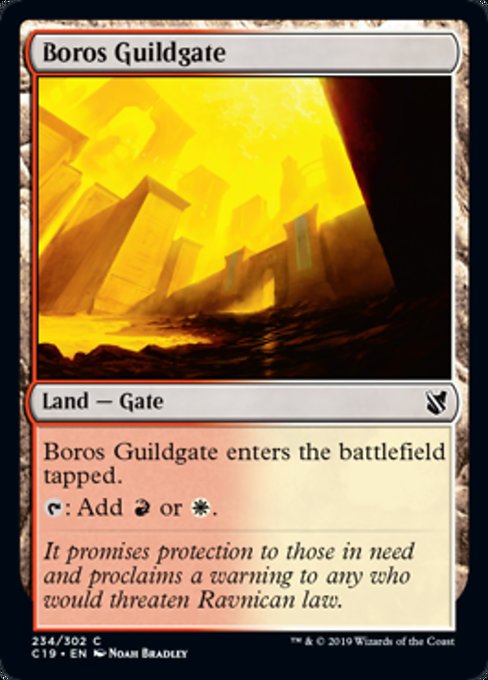Boros Guildgate [Commander 2019] | Gaming Infinity