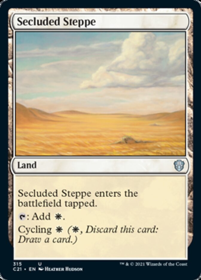 Secluded Steppe [Commander 2021] | Gaming Infinity