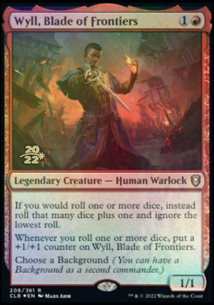 Wyll, Blade of Frontiers [Commander Legends: Battle for Baldur's Gate Prerelease Promos] | Gaming Infinity