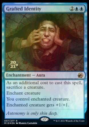 Grafted Identity [Innistrad: Midnight Hunt Prerelease Promos] | Gaming Infinity