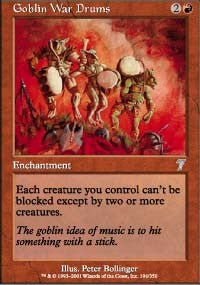 Goblin War Drums [Seventh Edition] | Gaming Infinity