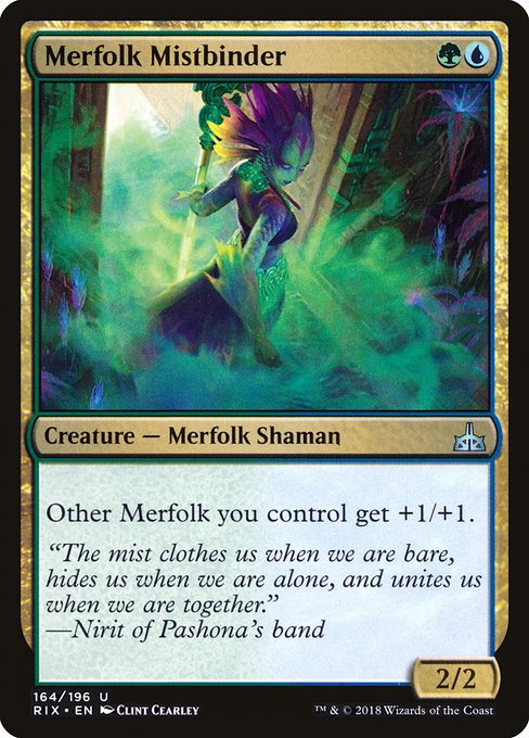 Merfolk Mistbinder [Rivals of Ixalan] | Gaming Infinity