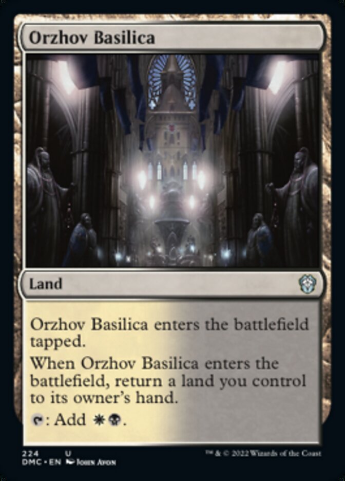 Orzhov Basilica [Dominaria United Commander] | Gaming Infinity