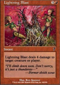 Lightning Blast [Seventh Edition] | Gaming Infinity