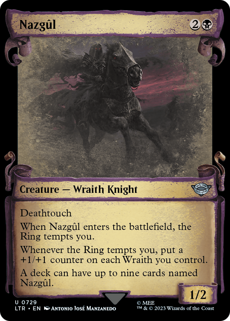 Nazgul (0729) [The Lord of the Rings: Tales of Middle-Earth Showcase Scrolls] | Gaming Infinity