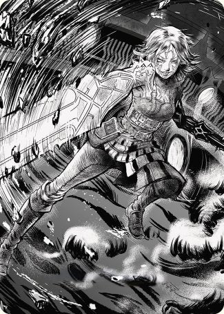 Nahiri, the Unforgiving 2 Art Card [Phyrexia: All Will Be One Art Series] | Gaming Infinity