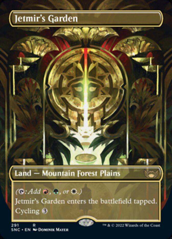 Jetmir's Garden (Borderless Alternate Art) [Streets of New Capenna] | Gaming Infinity