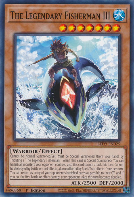 The Legendary Fisherman III [LED9-EN025] Common | Gaming Infinity