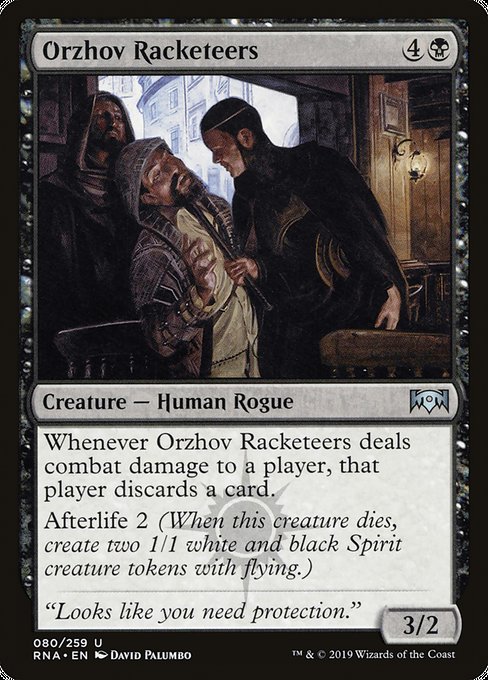 Orzhov Racketeers [Ravnica Allegiance] | Gaming Infinity