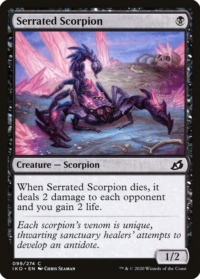 Serrated Scorpion [Ikoria: Lair of Behemoths] | Gaming Infinity